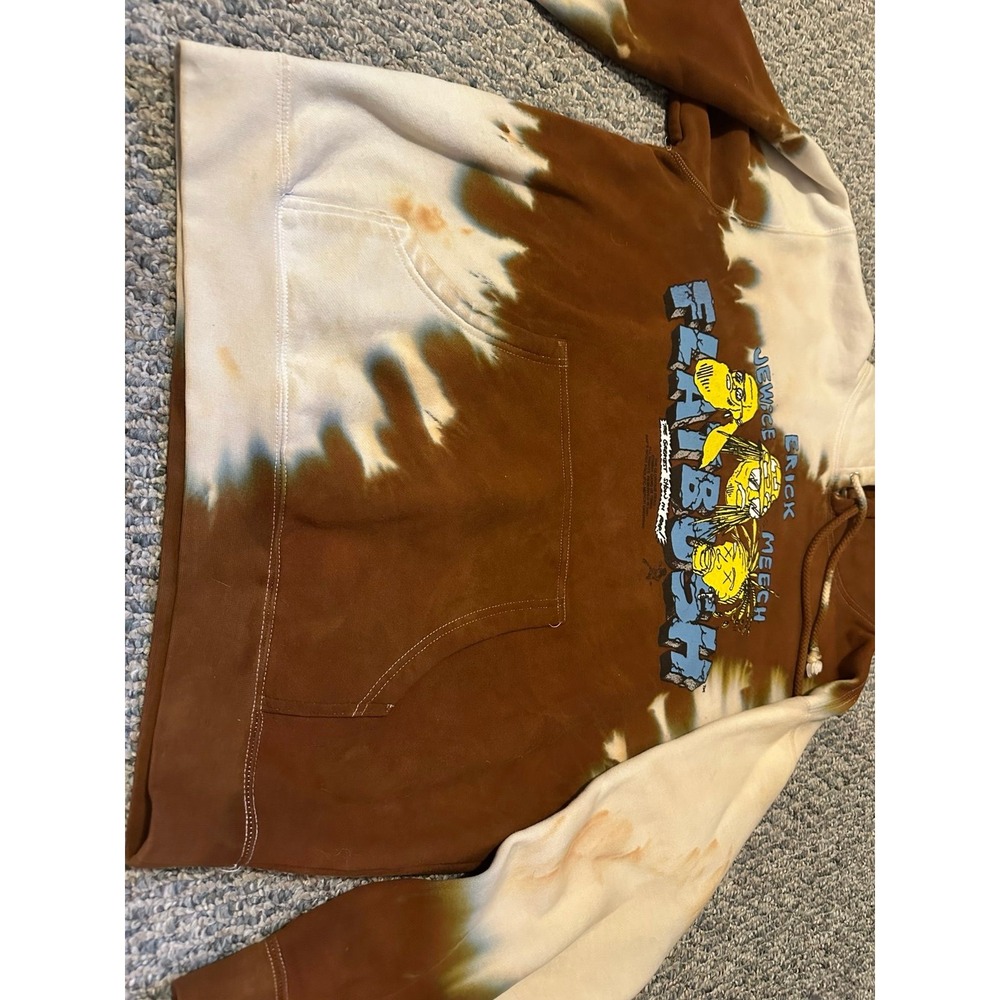 Flatbush Zombies LSD Tie Dye Official Hoodie 2018 Streetwear Hip Hop Trifecta - Picture 6 of 12